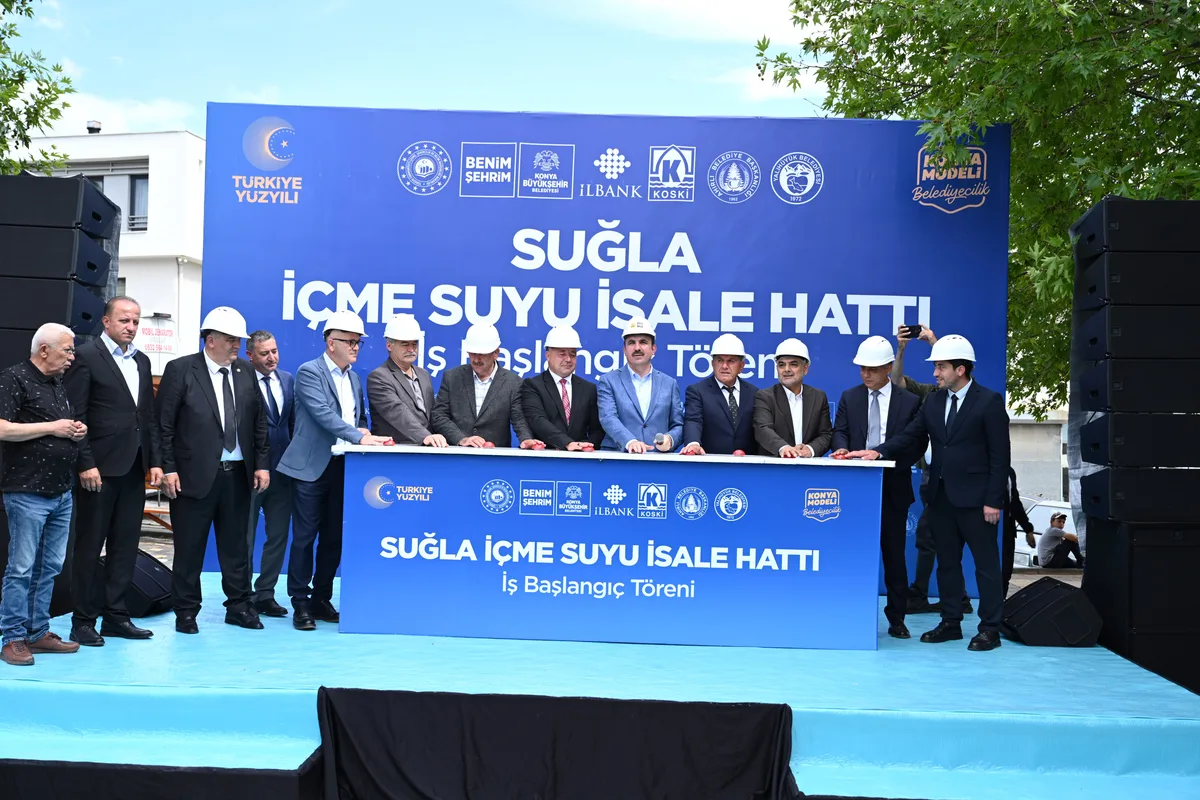 BAŞKAN ALTAY, AHIRLI VE YALIHÜYÜK’E KESİNTİSİZ İÇME SUYU SAĞLAYACAK 290 MİLYON LİRALIK PROJEYİ BAŞLATTI