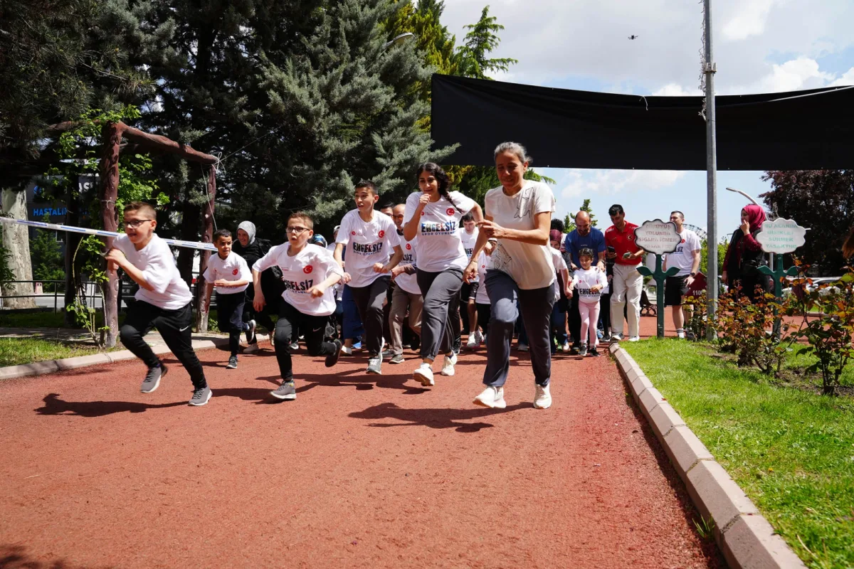 Keçiören'de Engelliler Haftasına Özel Sporcuların Güneşli Performansı