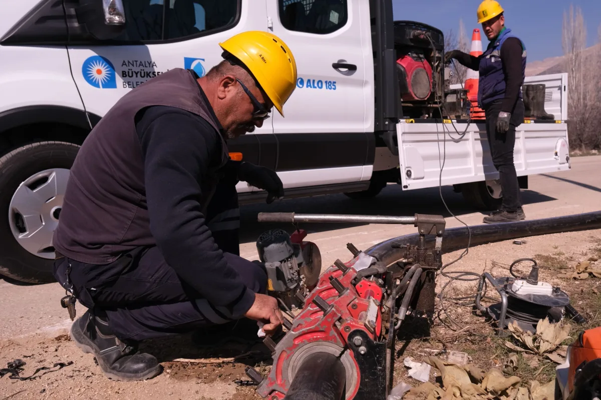 Elmalı’da 1.9 km İçme Suyu Şebekesi Yatırımı Başladı
