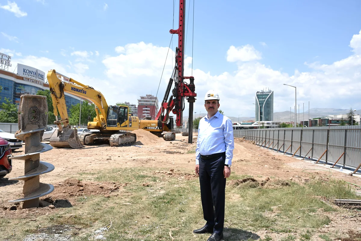 BAŞKAN ALTAY: “KONYA TARİHİNE GEÇECEK ALTYAPI YATIRIMLARIMIZ KESİNTİSİZ BİR ŞEKİLDE DEVAM EDİYOR”