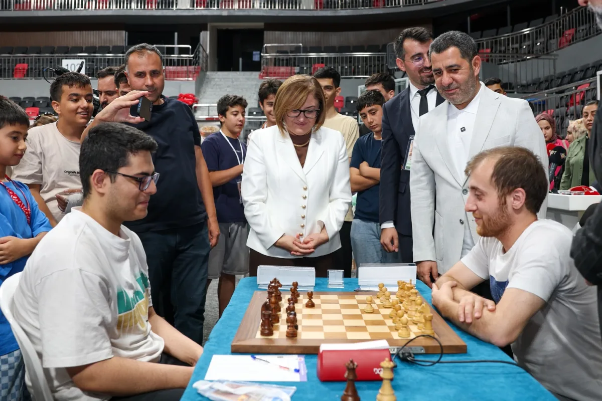 Gazi Open Chess Tournament Kicks Off in Gaziantep