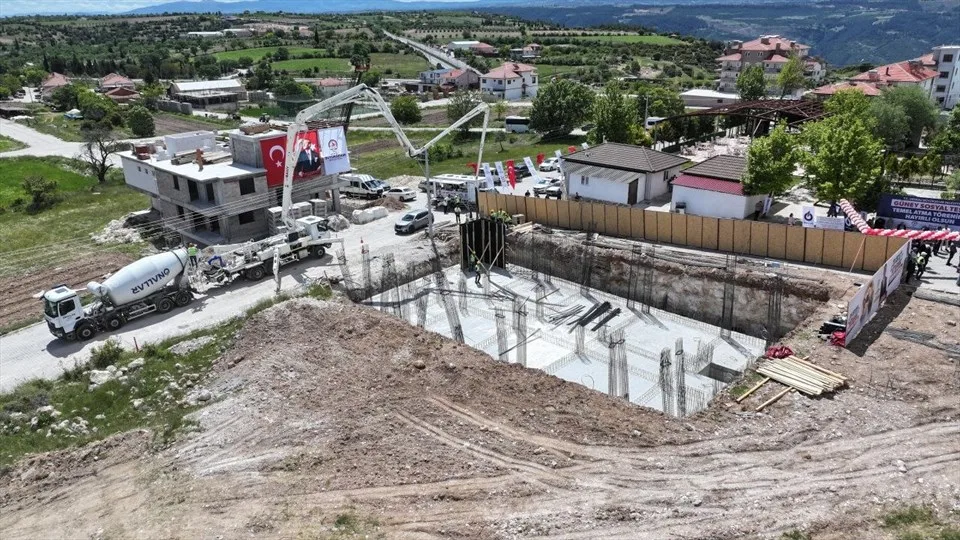 Güney'de 4 Katlı Sosyal Merkezi Temeli Atıldı