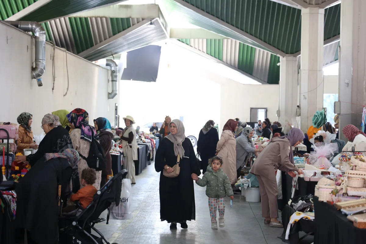 Konya Kadınları Anneler Gününde El Emeğiyle Buluştu