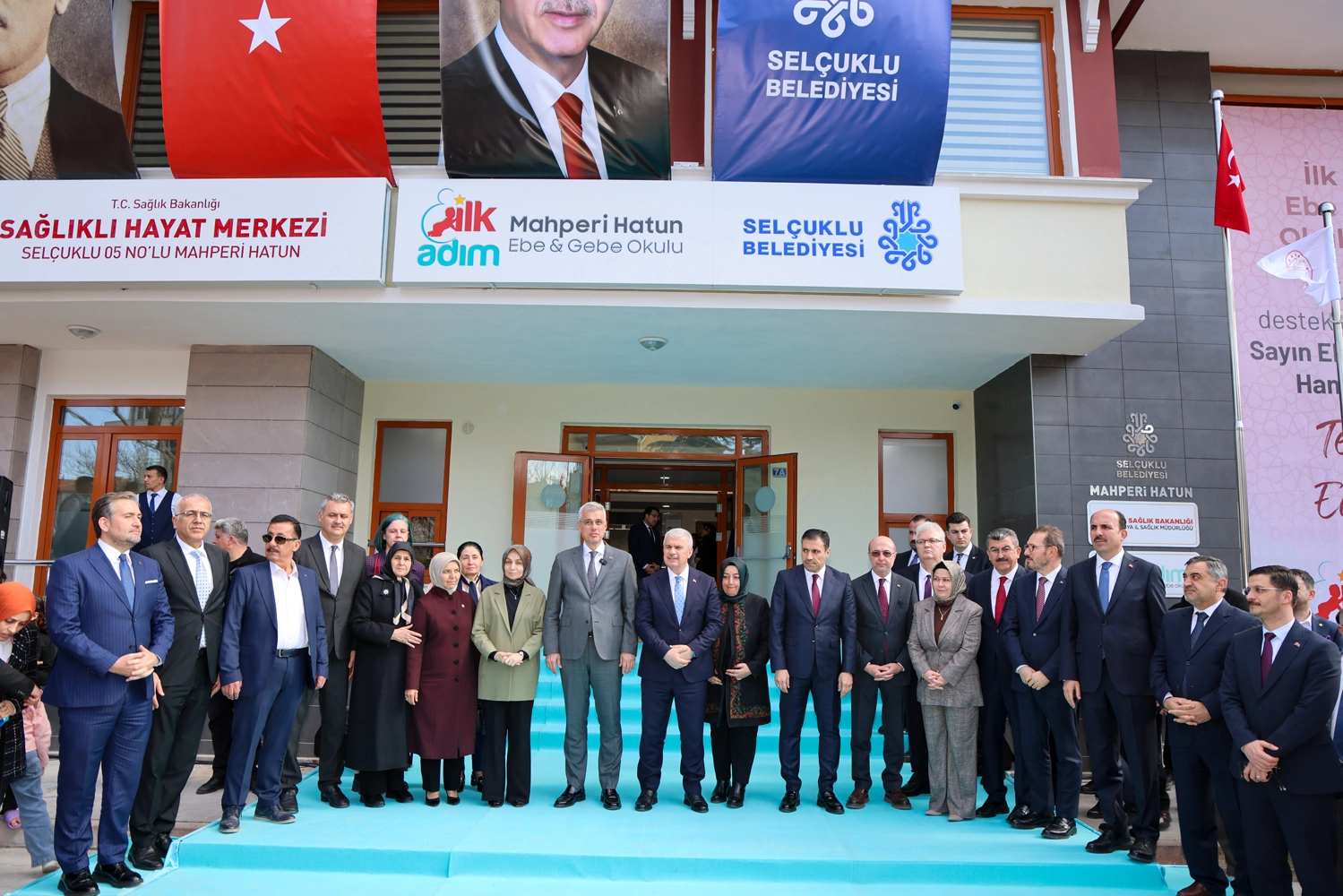Türkiye'nin İlk 'Ebe Gebe Okulu' Konya'da Açıldı