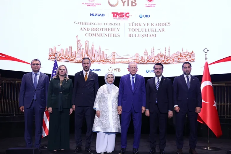 Erdoğan New York'ta Türk-Amerikan Toplumuyla Buluştu