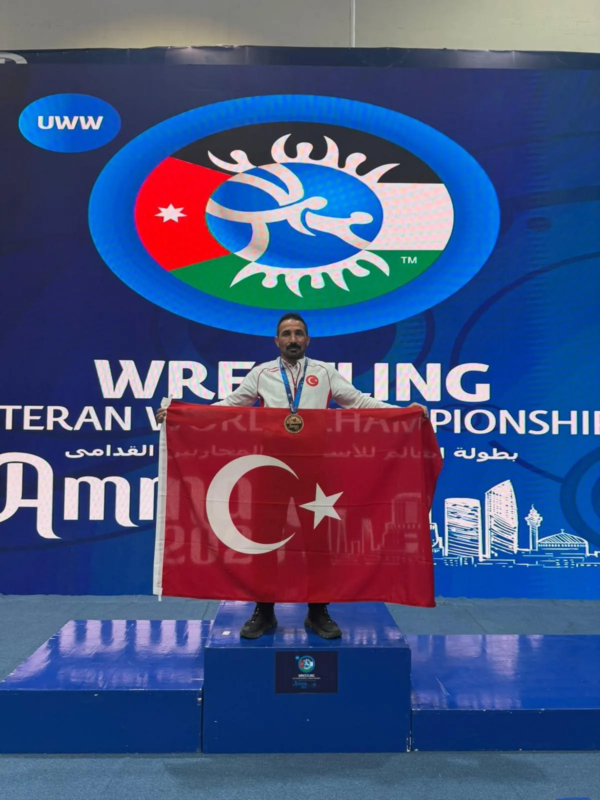 KONYA BÜYÜKŞEHİR BELEDİYESPORLU ÖMER ÇAMLIBEL DÜNYA ÜÇÜNCÜSÜ OLDU