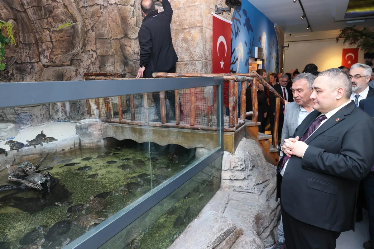 Keçiören Deniz Dünyası Yenilendi, Törenle Açıldı