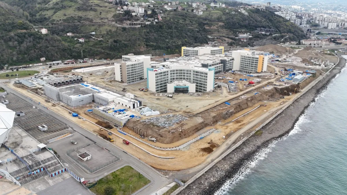 Trabzon Şehir Hastanesi Altyapısı Yeni Atık Su Sistemiyle Tamamlandı