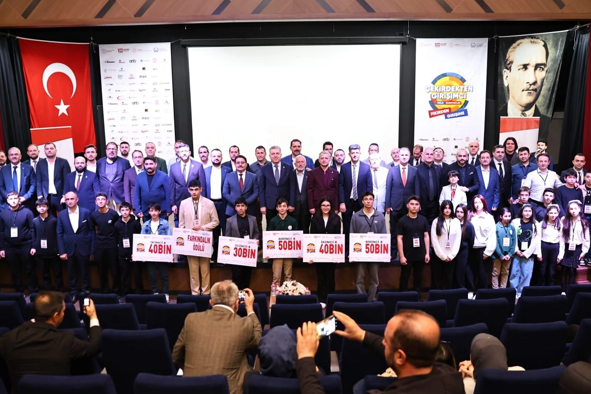 Sakarya'da 177 Proje, 'Çekirdekten Girişimci' Projesi Olimpiyatlı Taçlandı