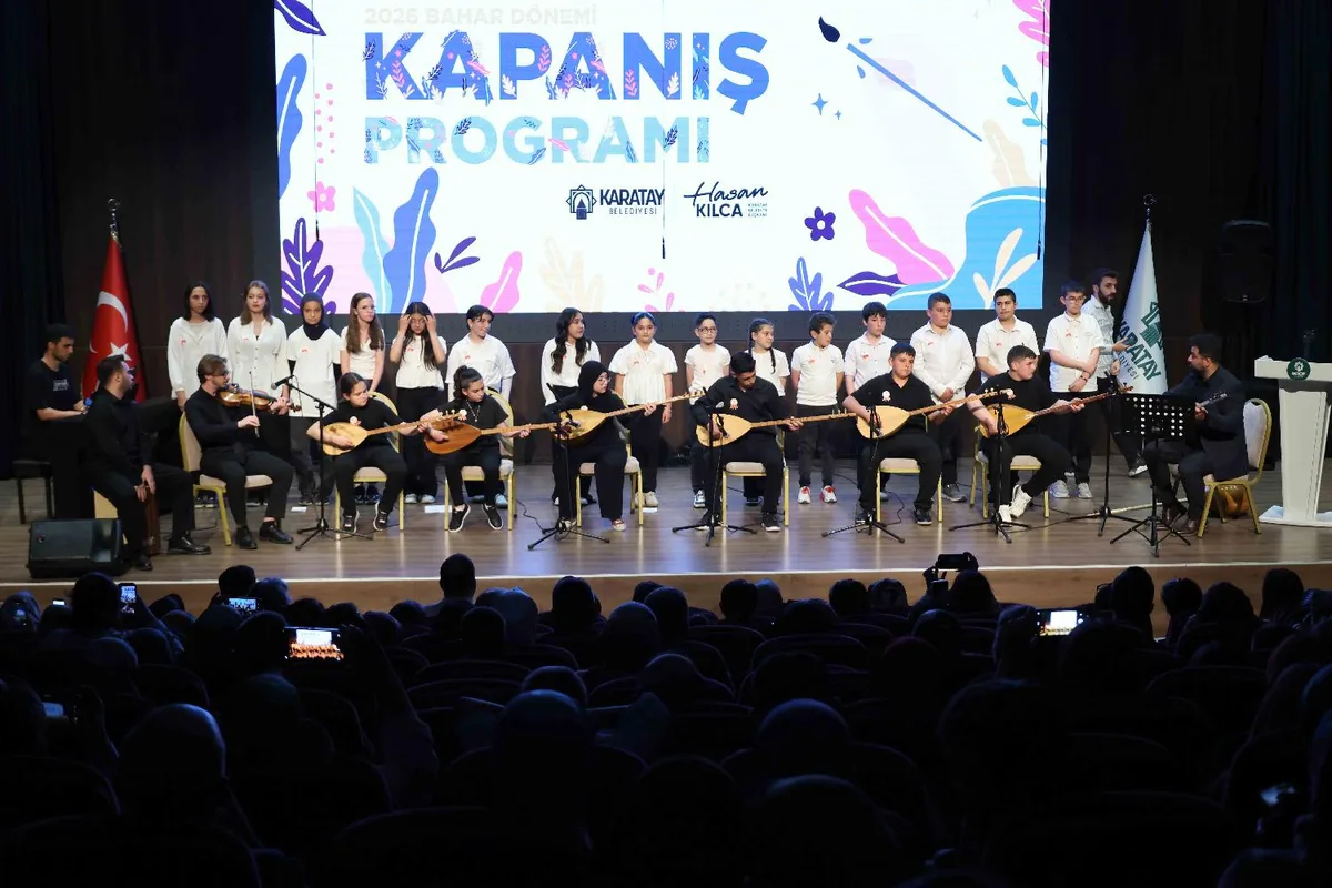 Karatay'da Sanat Dolu Final: 973 Öğrenci Sahne Aldı