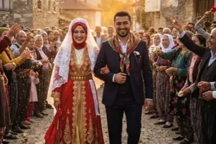 Denizli'de genç çiftlere 50 bin TL evlilik desteği