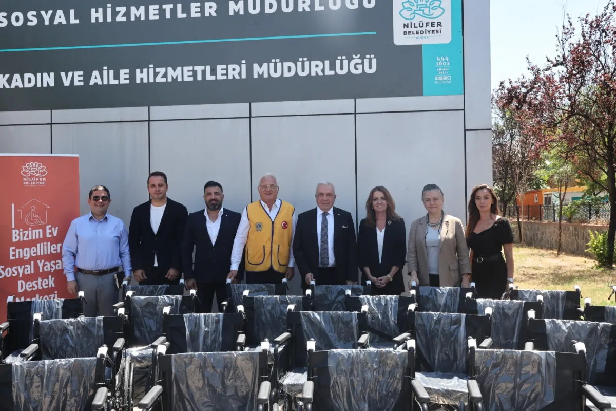 Nilüfer’de Engelli Bireyler İçin 60 Tekerlekli Sandalye Desteği