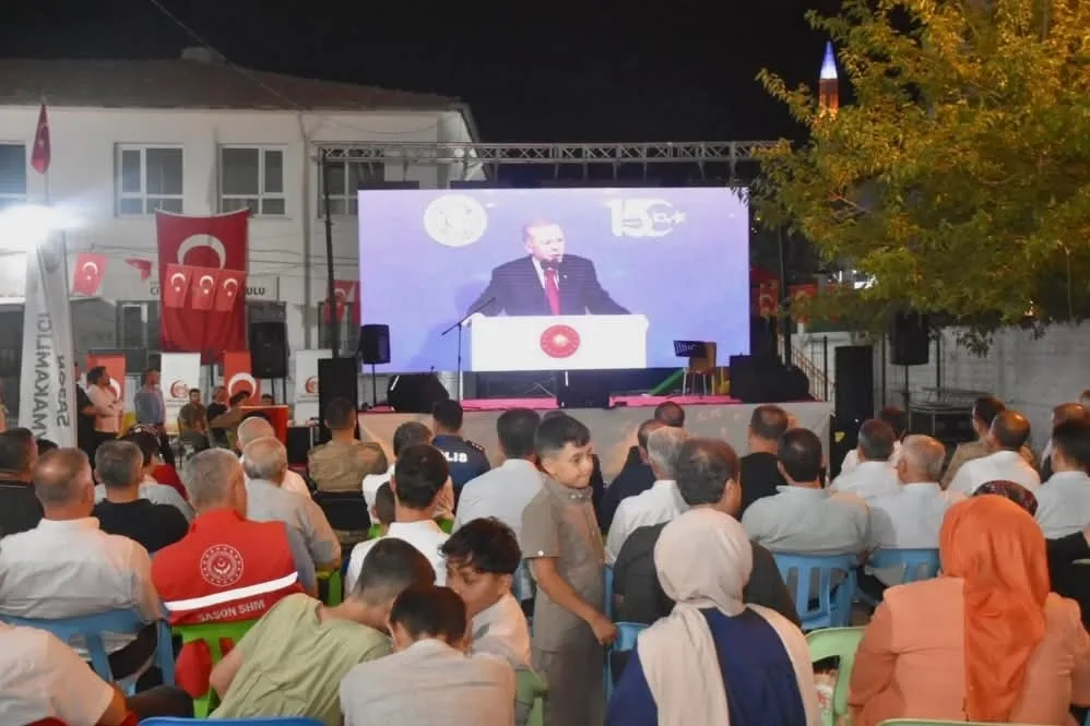 Sason’da 15 Temmuz’un 10. Yılı Anma Seremonisi