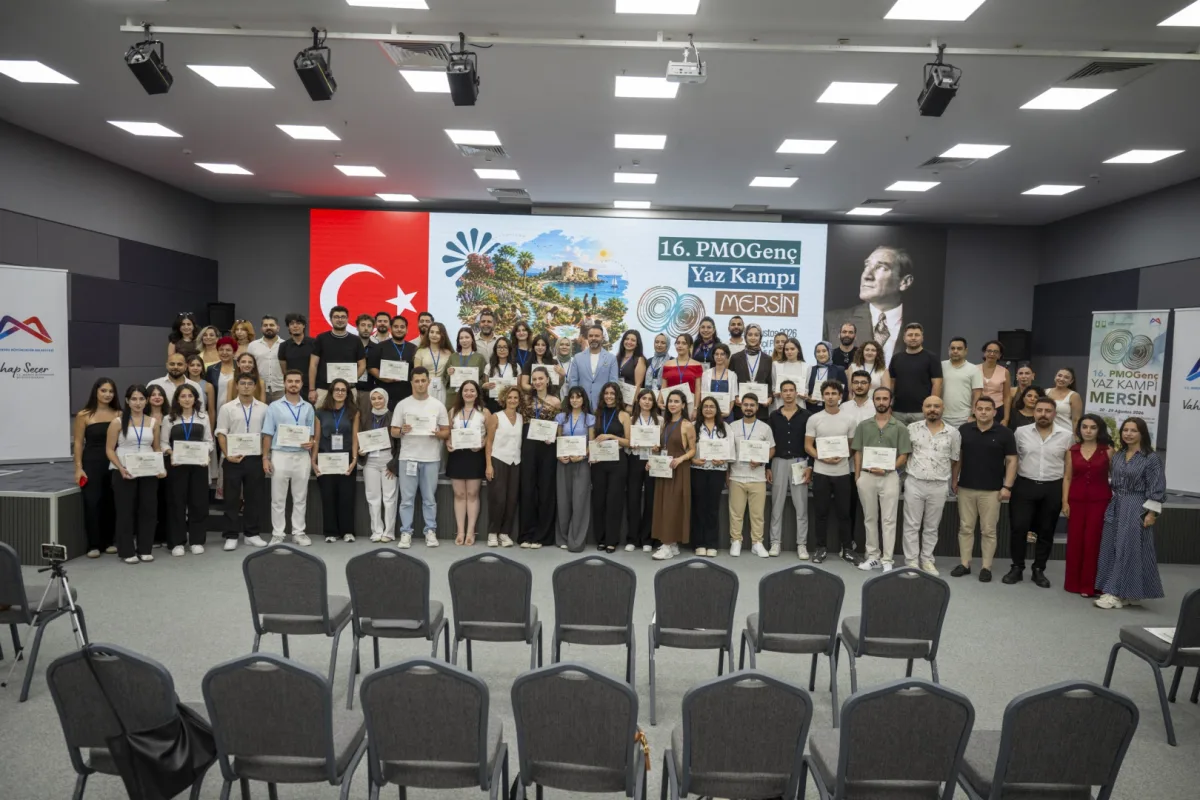 Mersin'de 16. PMOGenç Yaz Kampı Bitti