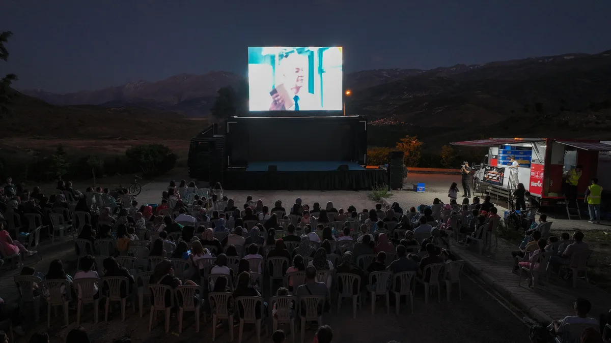 Konya'da Sinema Keyfi İlçelere Taşındı