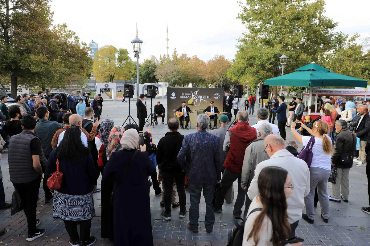 60. YILINDA 60 ÂŞIK KONYA’DA BULUŞACAK