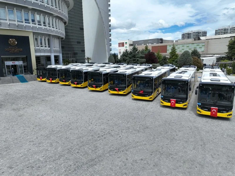 Malatya'ya 12 yeni otobüs
