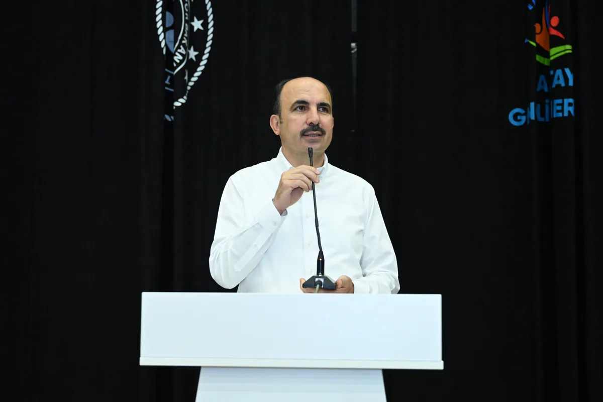 Altay, Genç KOMEK Oyunları Finalında Öğrencileri Teşekkür