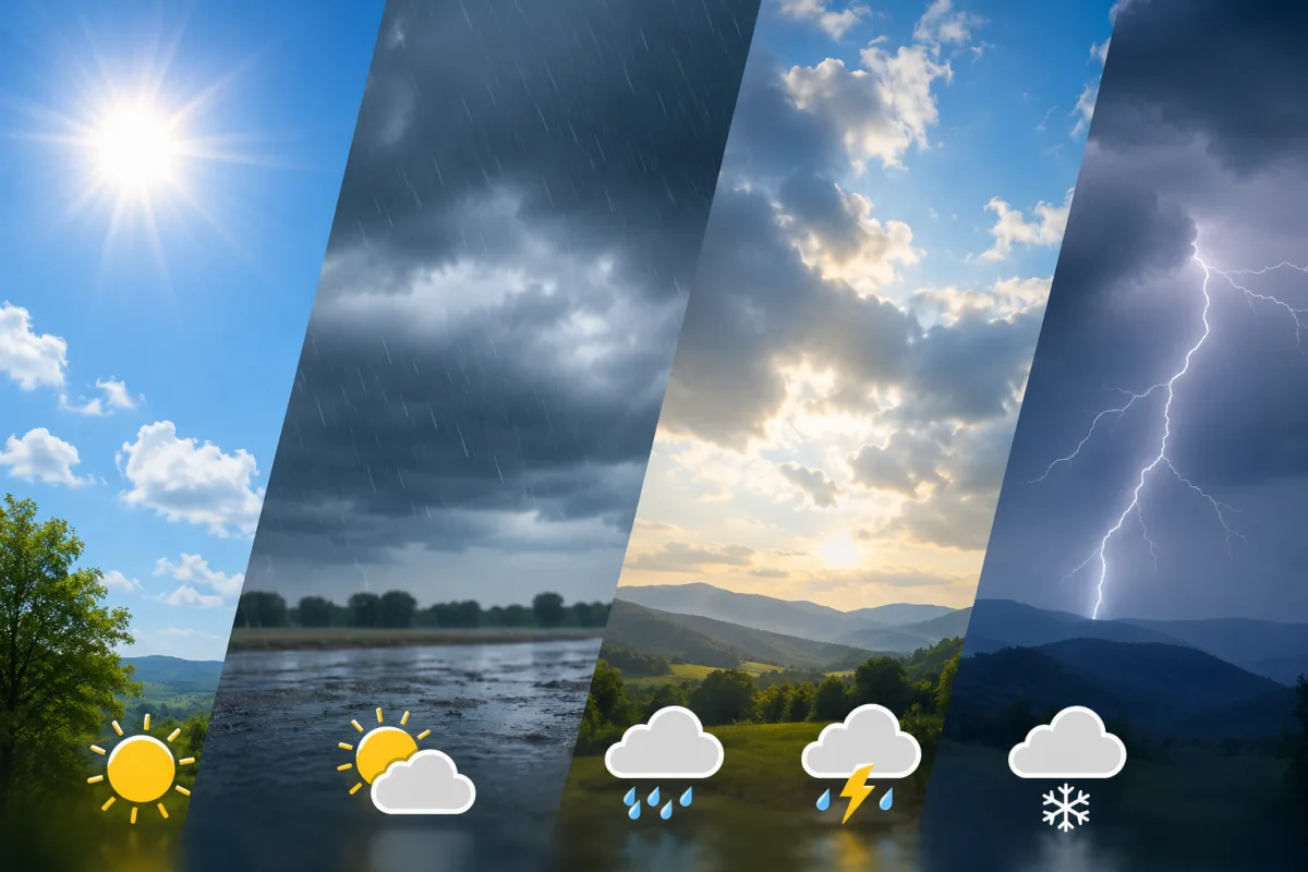 Meteoroloji’den Haftalık Rapor: Yerel Yağışlara Dikkat!