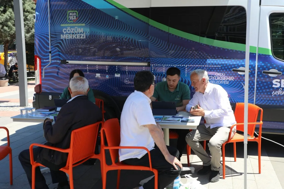 Ordu Çözüm Merkezi 19 İlçede Aktı: Vatandaşa Yakın Hizmet