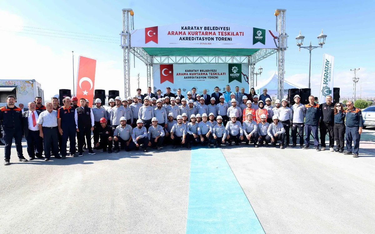 Karatay, Konya'nın Tek Akredite Arama Kurtarma İlçesi Oldu