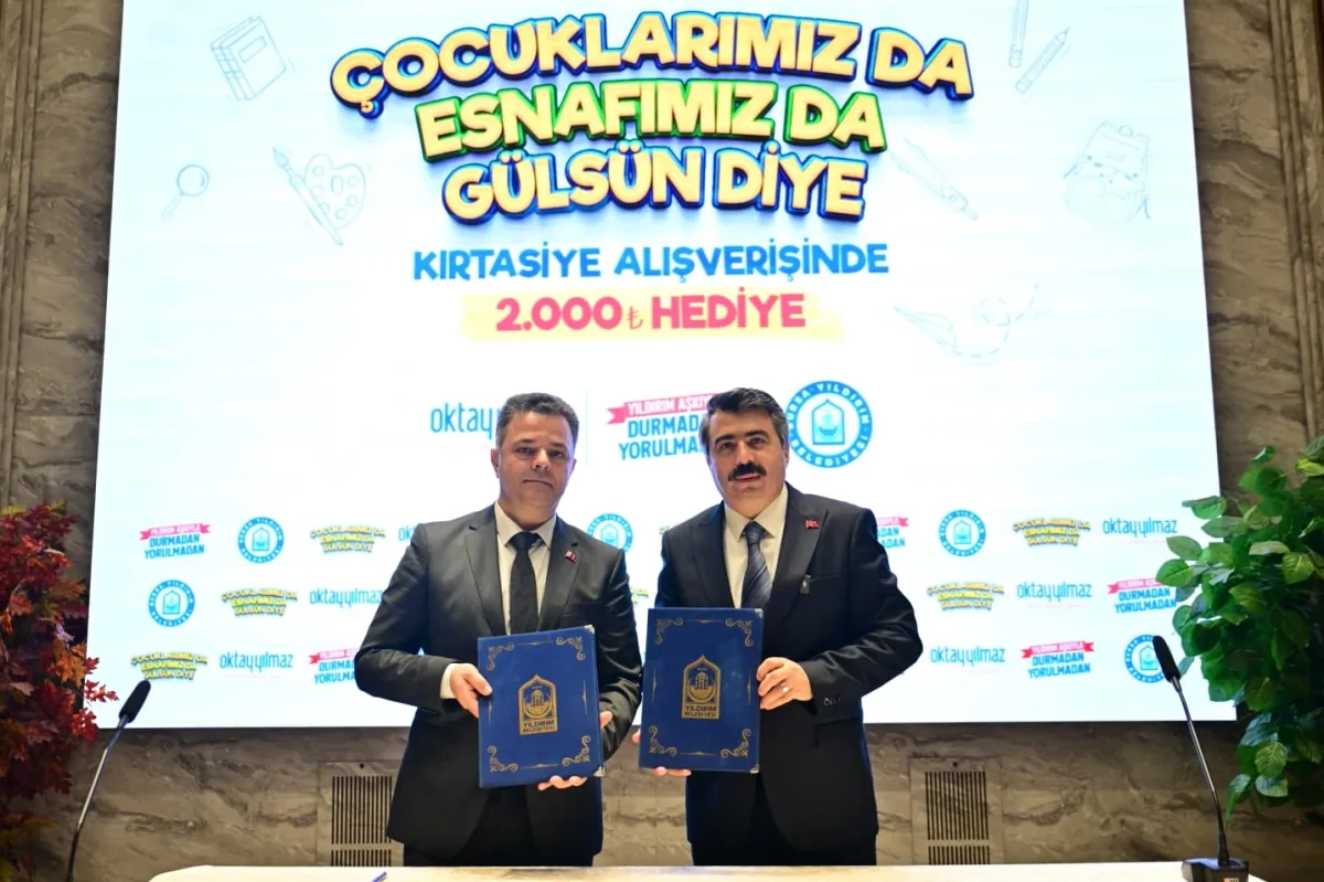 Yıldırım Belediyesi 6 Bin Öğrenciye Kırtaşı Desteği