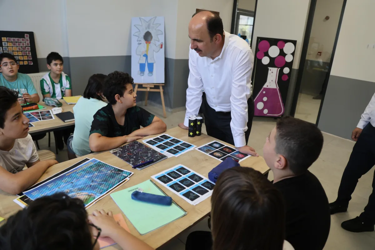 Başkan Altay, Yaz Kur’an Kursu Öğrencileriyle Buluştu