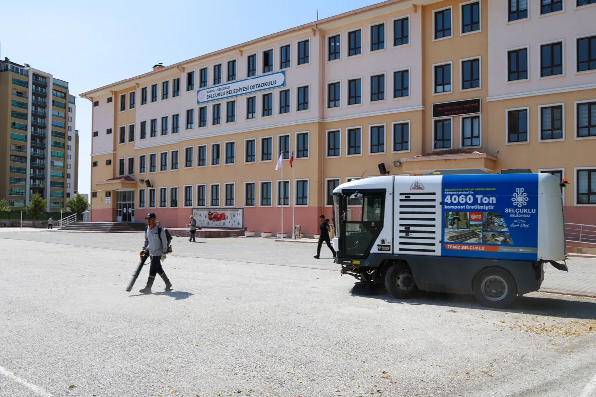 Selçuklu Belediyesi Okulları Yeni Eğitim Yılına Hazırladı
