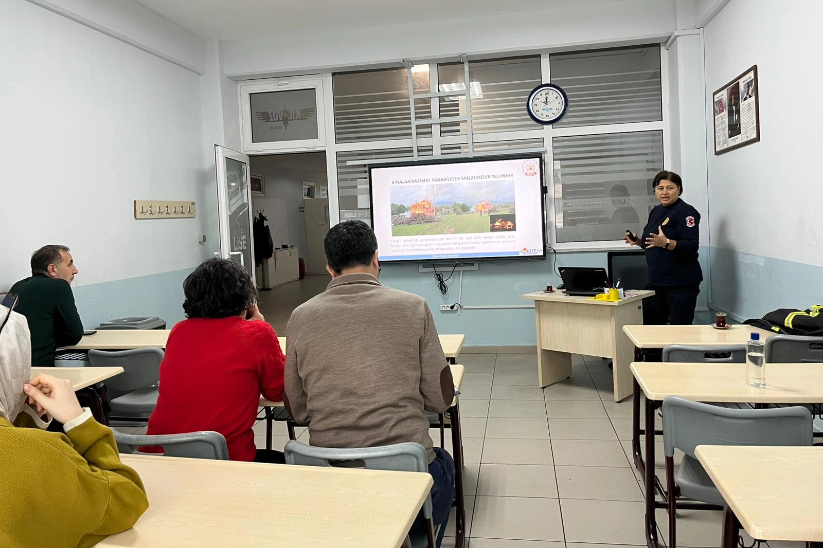 Kocaeli'de Bilgievleri'ne Yangın Eğitimi