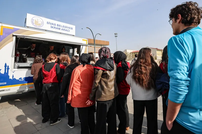 Sivas Belediyesi’nin İkram Aracı Uygulaması İhtiyaçlara Yanıt Veriyor