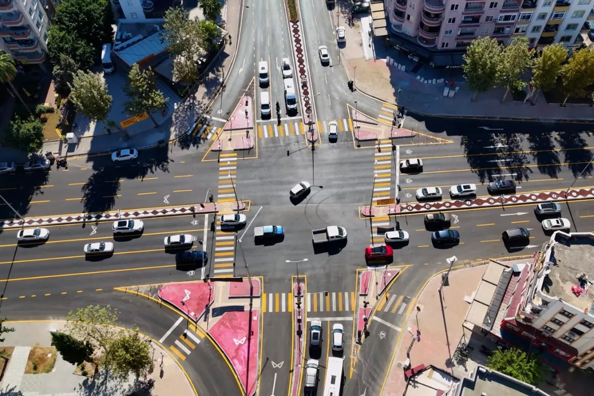 Mersin’de Güleryüz Kavşağı’nda Akıllı Ulaşım Düzenlemesi