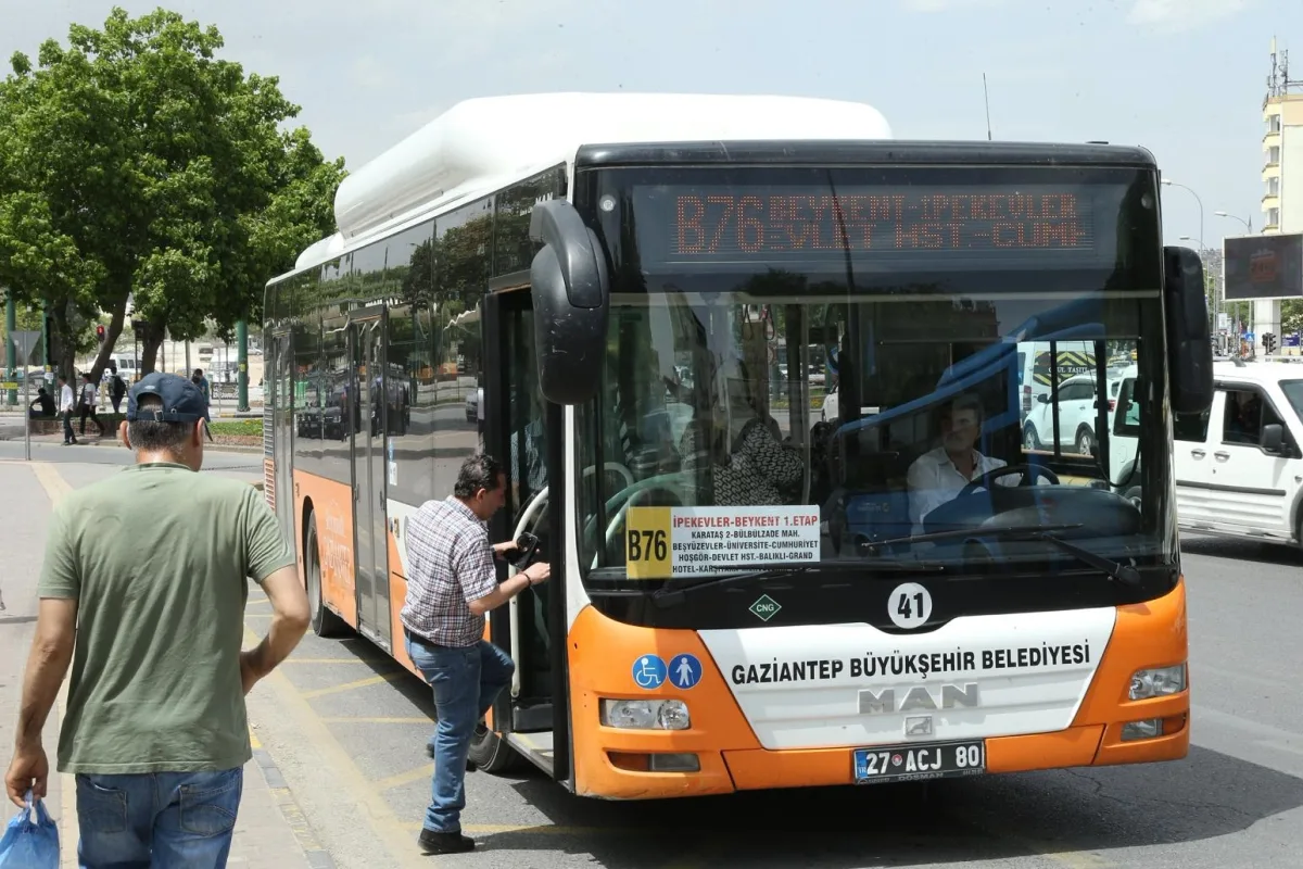 Gaziantep'da YKS'de Geçerli Geçiş Ücretsizliği