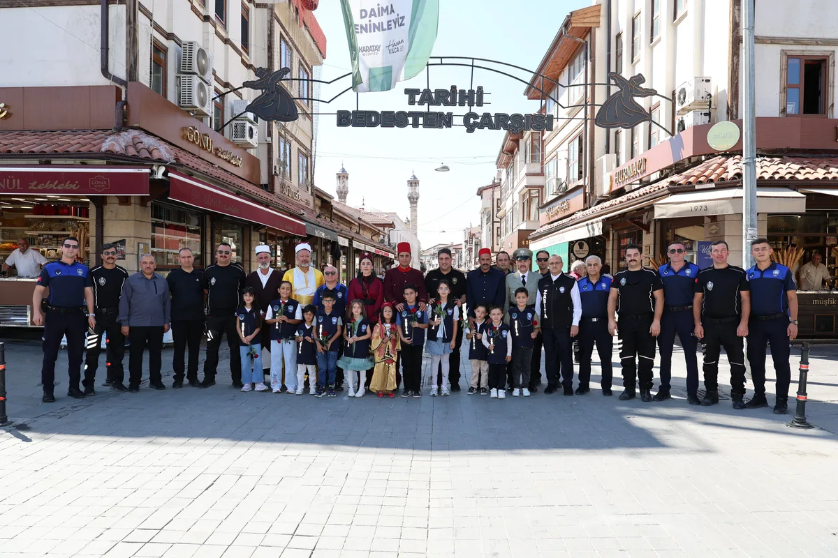 KONYA BÜYÜKŞEHİR ZABITASI’NDAN ESNAFA ZABITA HAFTASI’NDA ANLAMLI ZİYARET