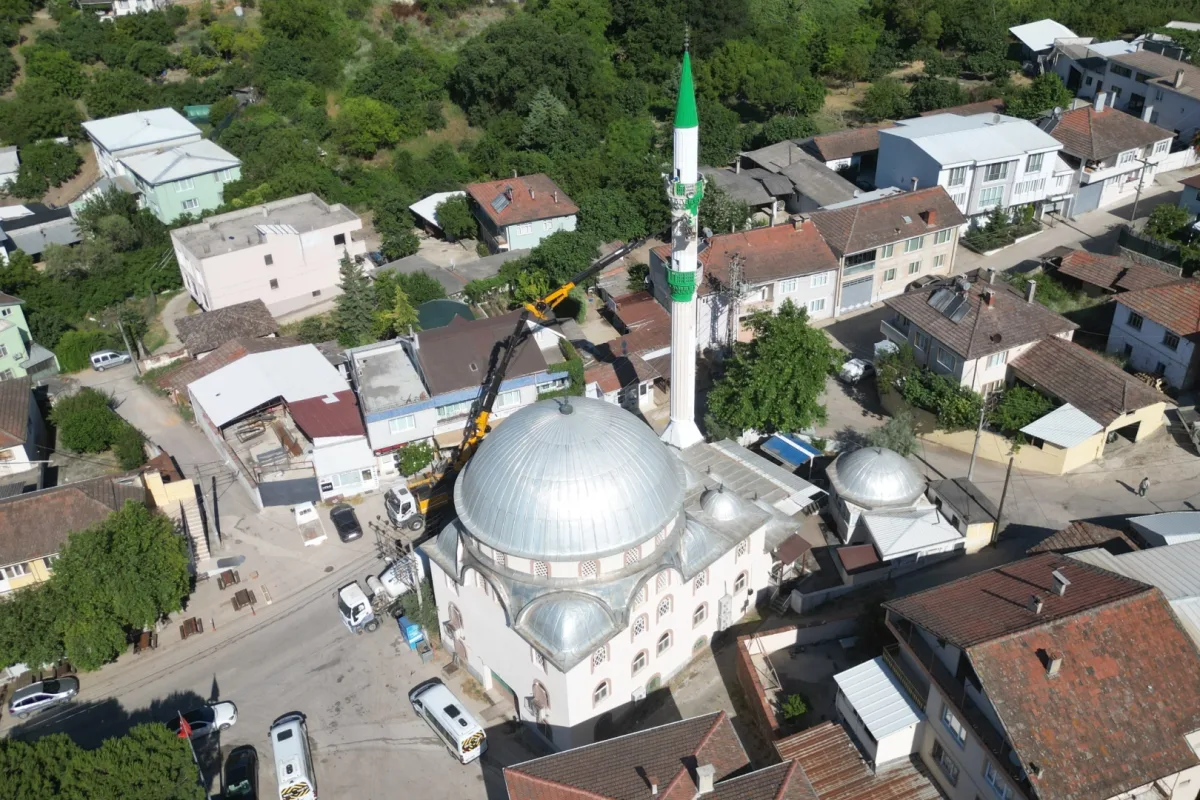 Bursa Büyükşehir’den camilere bakım ve onarım desteği