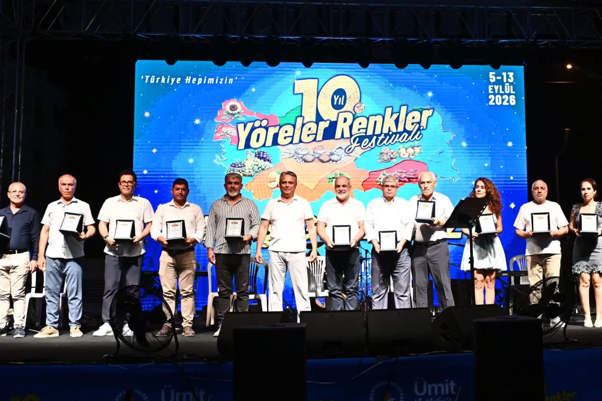 Yöreler Renkler Festivali 10. Yılını Kutladı