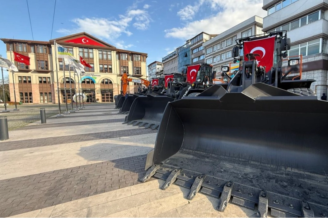 Ordu BB, filoya yeni iş makineleri ekledi