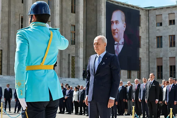 TBMM'de Yasama Yılı Törenle Açılış Yaptı