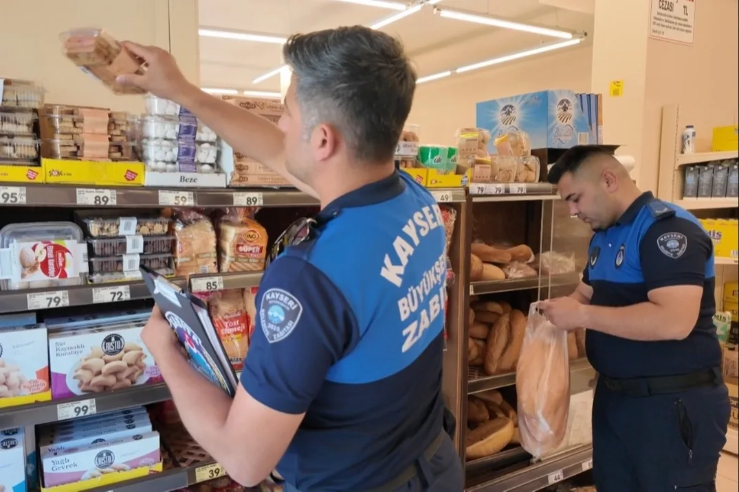 Kayseri Büyükşehir’den Marketlerde Kapsamlı Denetim