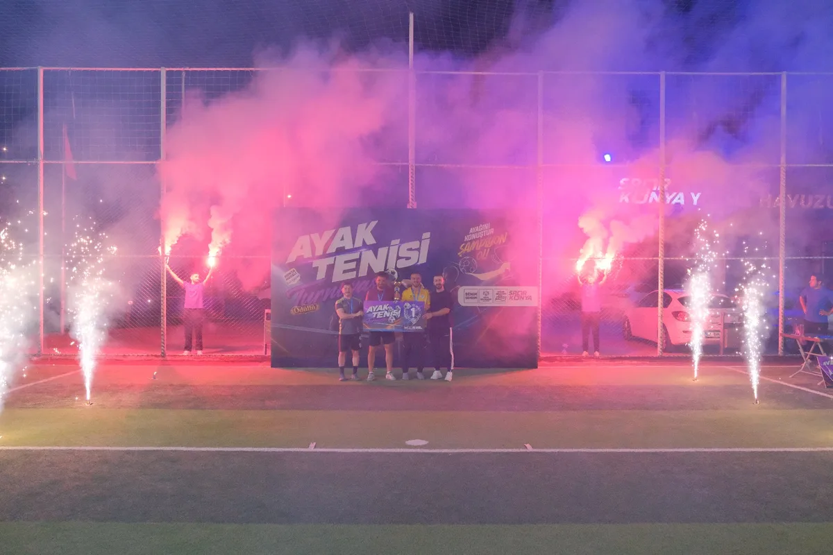 Ayakiçi Spor, Konya Ayak Tenisi Turnuvası’nı Şampiyonlukla Tamamladı