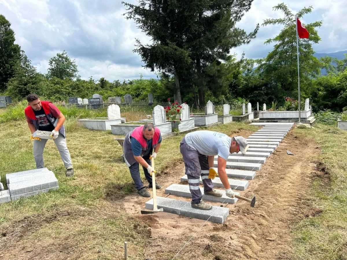 Ordu'da 15 Temmuz'da Şehit Mezarlara Vefa Anma