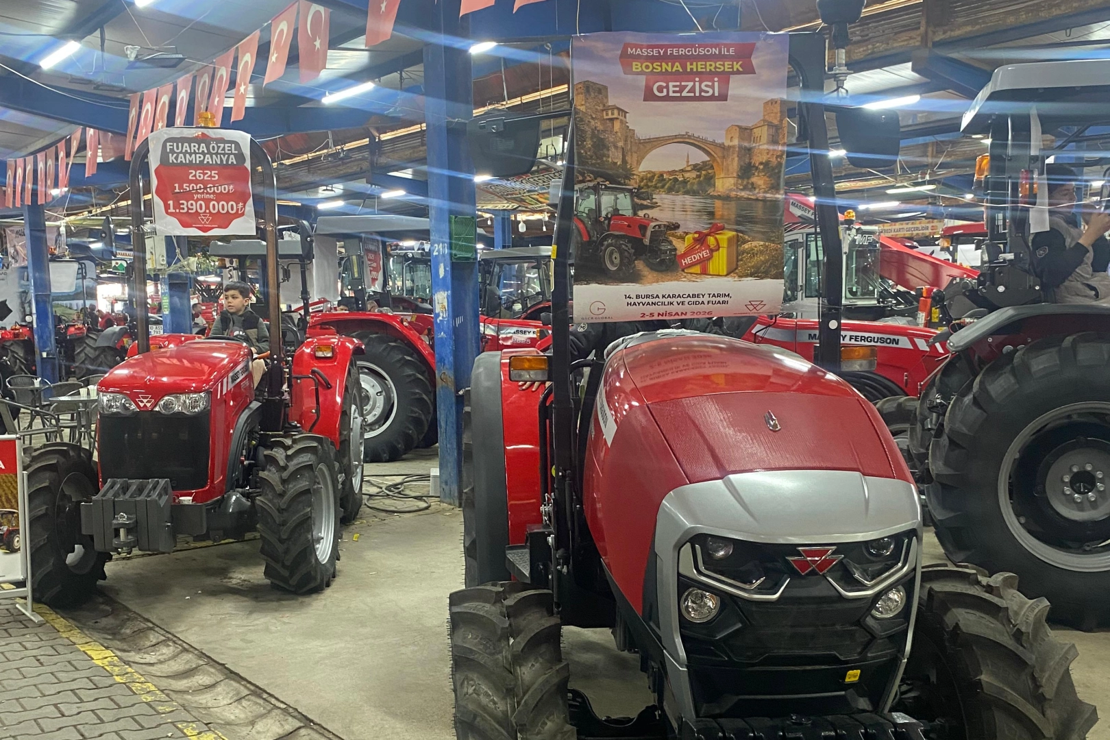 Massey Ferguson, Bosna Kampanyasıyla Fuarı Sarsdı