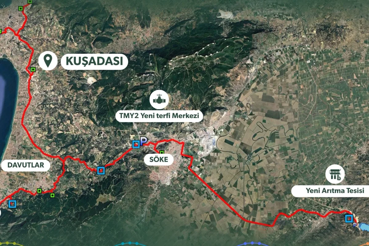 Aydın'da Su İsale Hattı Projesi İmzalanarak Su Güvenliği Güçlendirildi