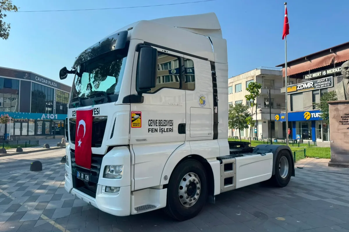 Geyve Belediyesi'ne 1,7 Milyon TL'lik Yeni Tır Katıldı